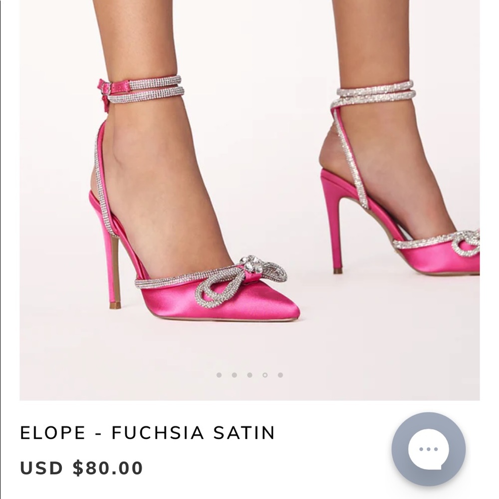 NIB Billini Elope Pink Heels